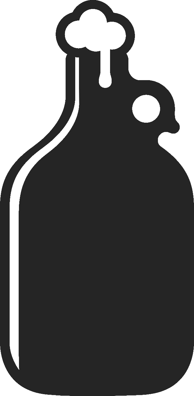 624 X 1275 1 - Free Beer Growler Clipart (624x1275)