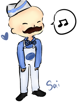 Ramenonfire 44 15 The O'hare Delivery Guy By Duckychan97 - Cartoon (350x350)