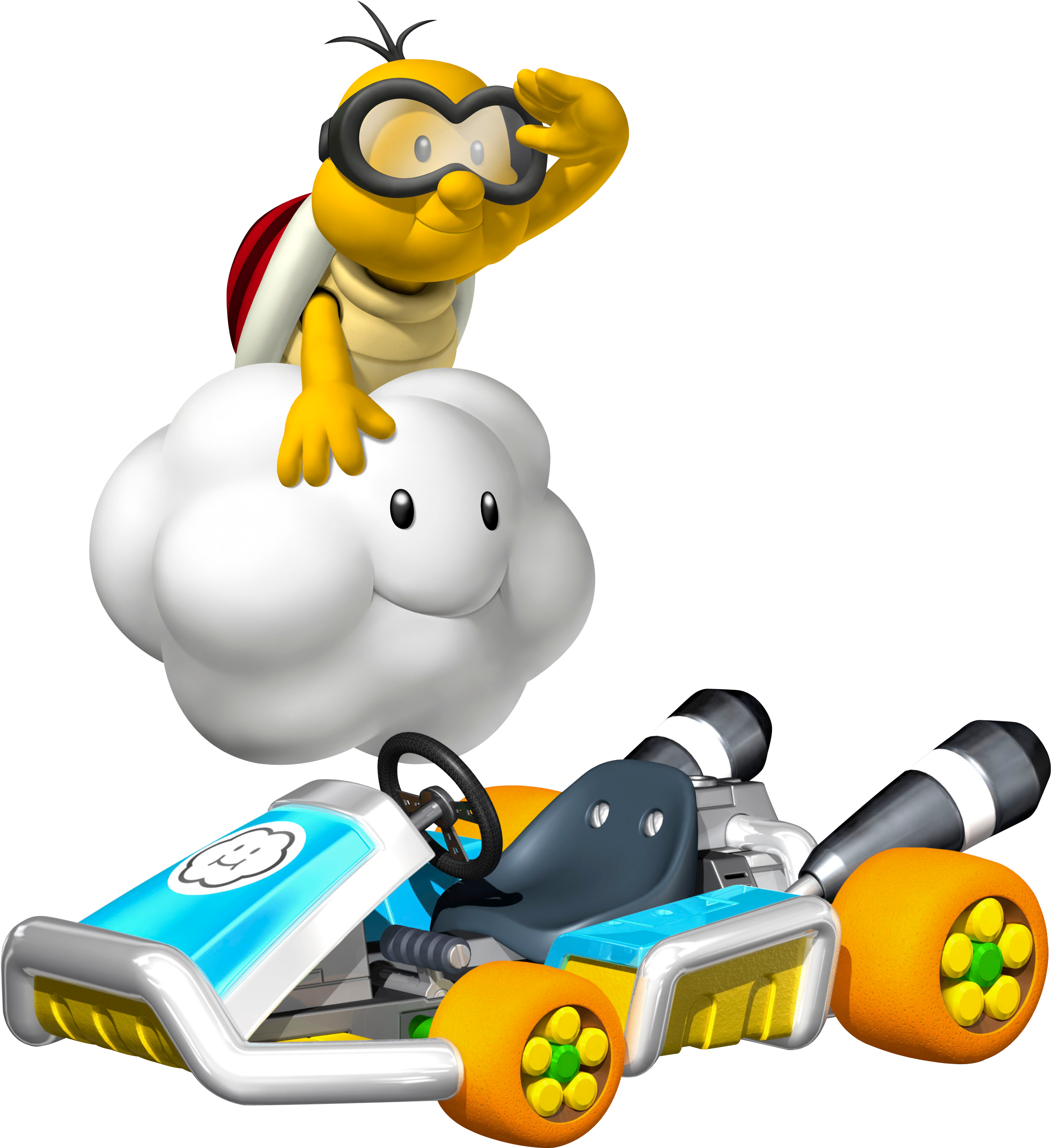 Mario Kart Clip Art - Mario Kart Standard Kart (2936x2936)