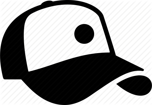 Baseball Hat-512 “ - Baseball Cap Icon Png (512x354)