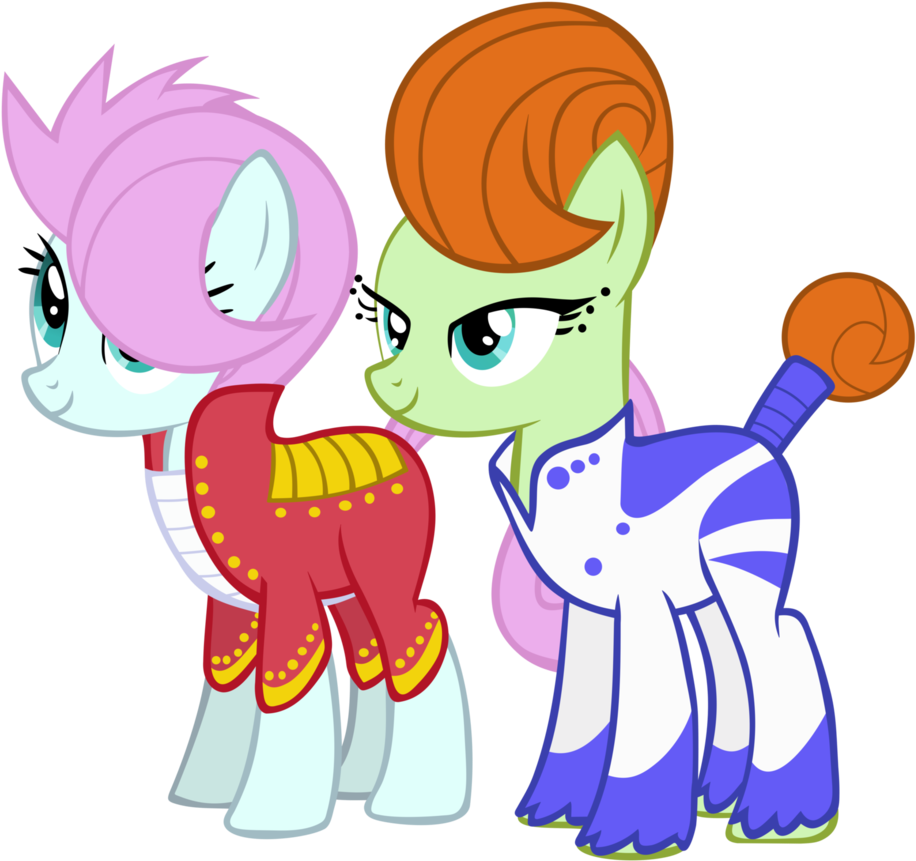 Photo Finish's Entourage By Frownfactory - Cartoon (922x867)