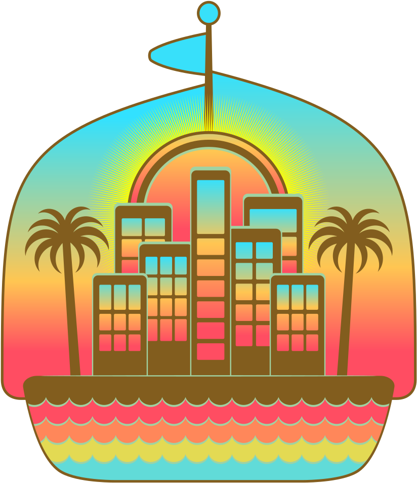 Picture - Beach Hotel Clipart (875x1000)
