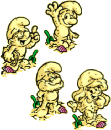 Even Though They Are Technically Not “animals Or Critters” - The Smurfs (426x508)