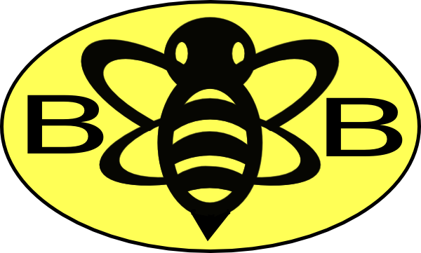 Bee Logo Png - Bumble Bee Clip Art (600x361)
