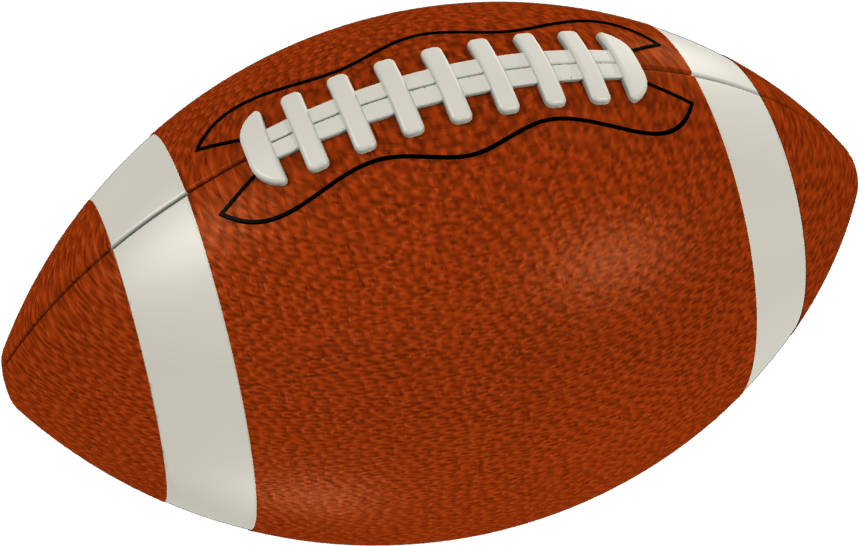 Football - American Football Ball Png (1661x935)