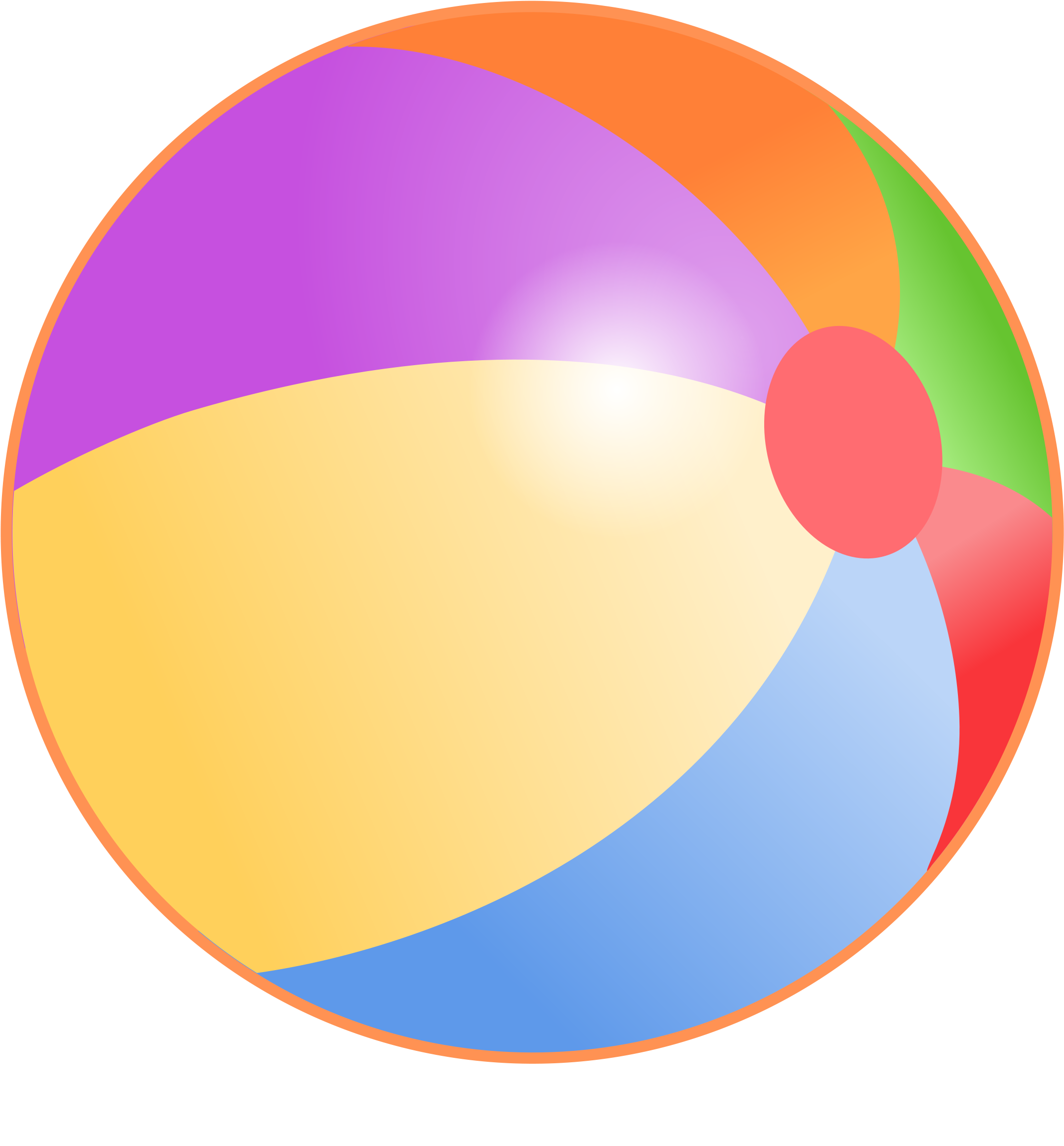 Download Beach Ball Free Png Photo Images And Clipart - Beach Ball Clipart Png (2400x2400)