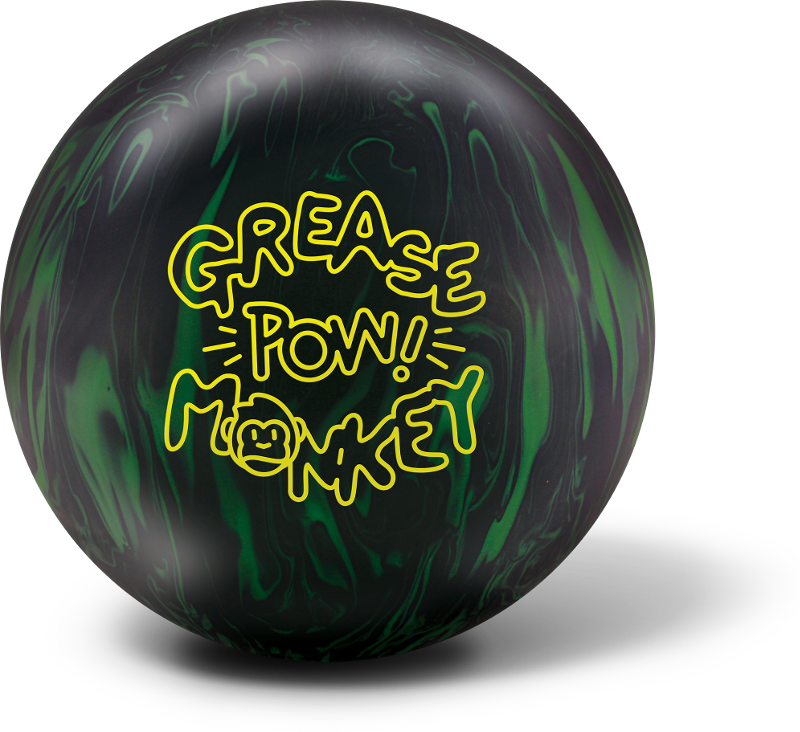 Radical Bowling Balls - Radical Grease Monkey Whack Bowling Ball (800x732)