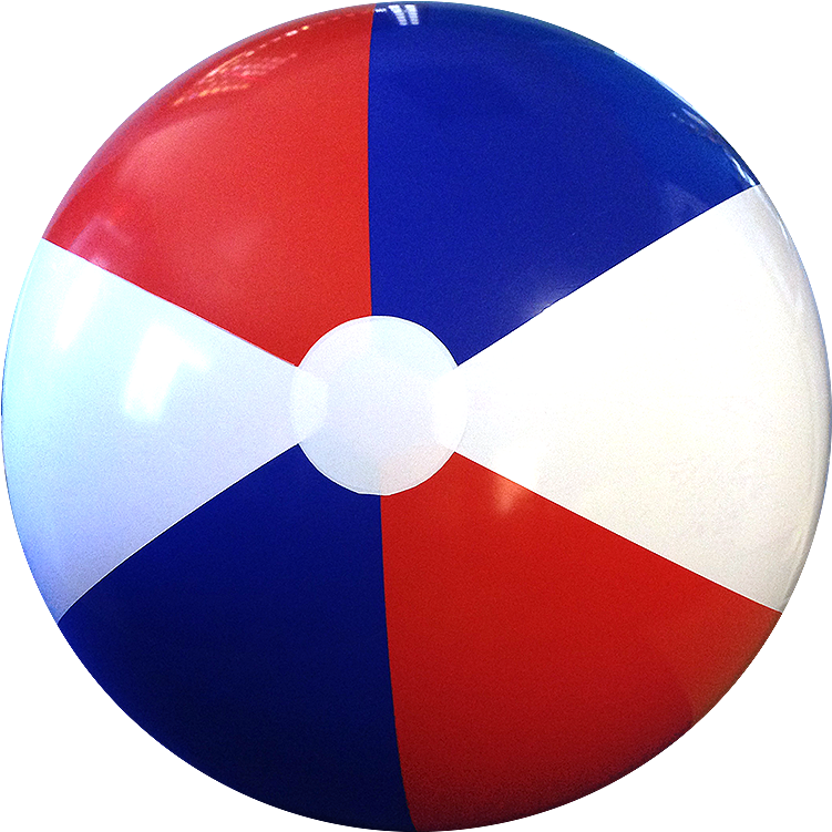 Beach Ball Pictures Free Download Clip Art Free Clip - Blue Red Beach Ball (800x800)