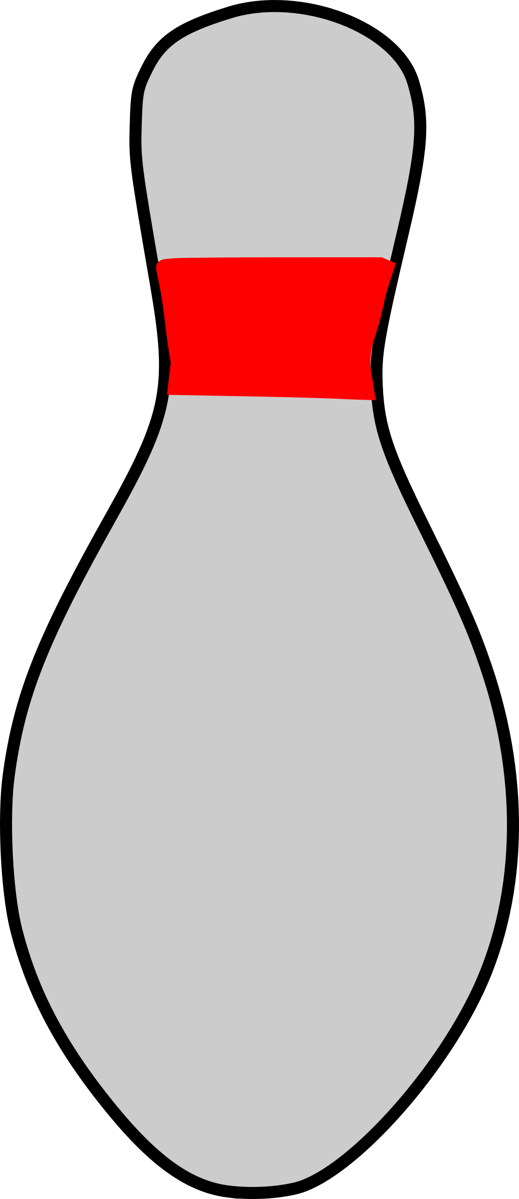 Duckpin Bowling Clipart - Duck Pin Clip Art (1039x2400)