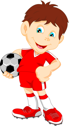 Soloveika На Яндекс - Boy Football Png Clipart (275x500)