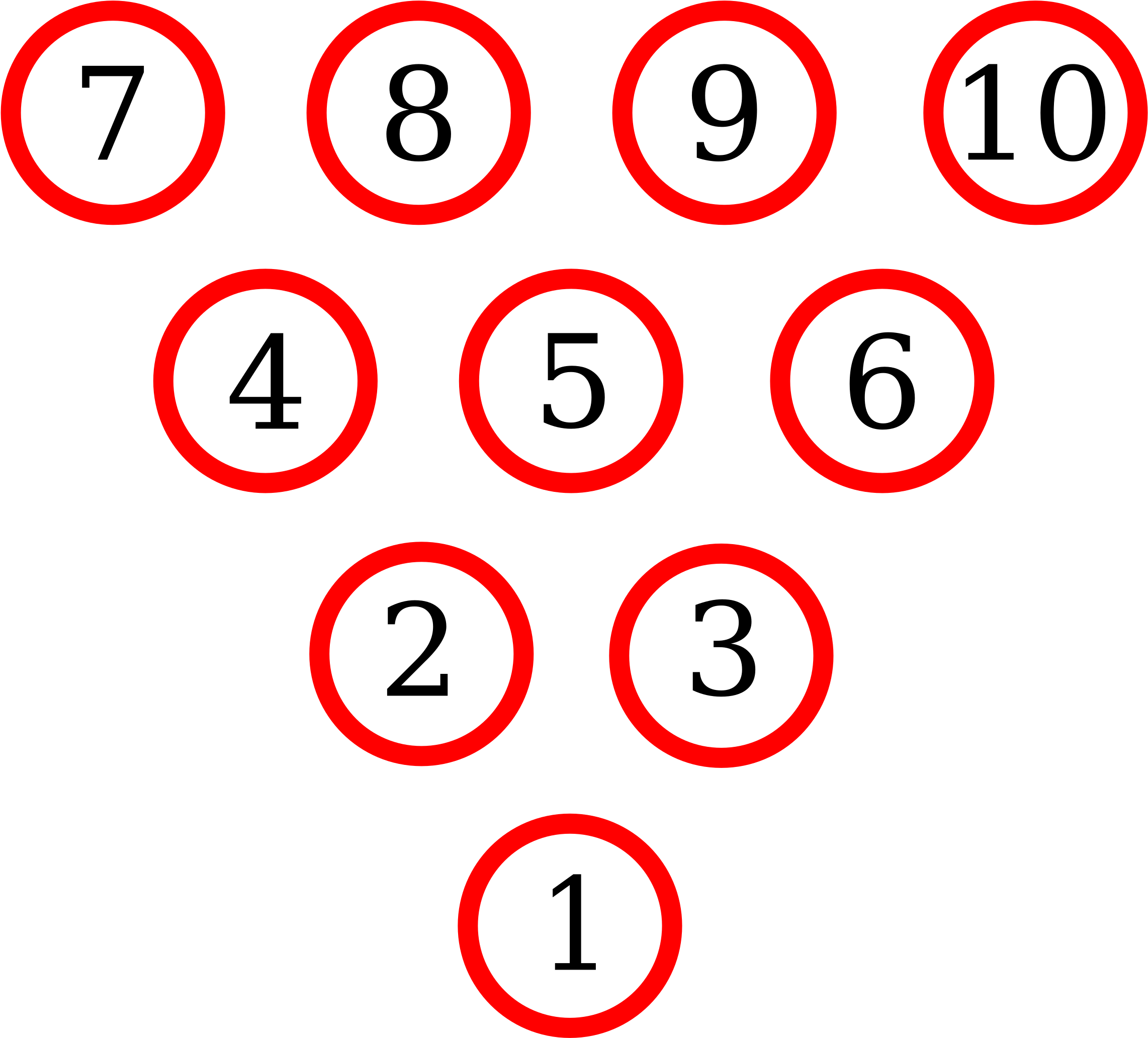 This Free Icons Png Design Of Bowling Pins Diagram - Bowling Pin Diagram (2400x2133)