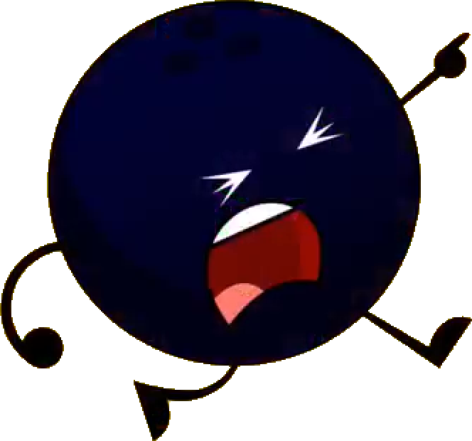 Bowling Ball - Cartoon (664x620)