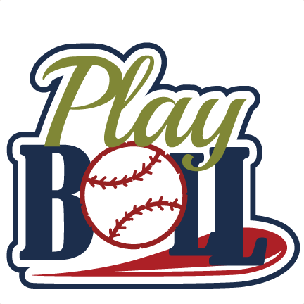 Play Ball Svg Scrapbook Title Baseball Svg Scrapbook - Scrapbooking (432x432)