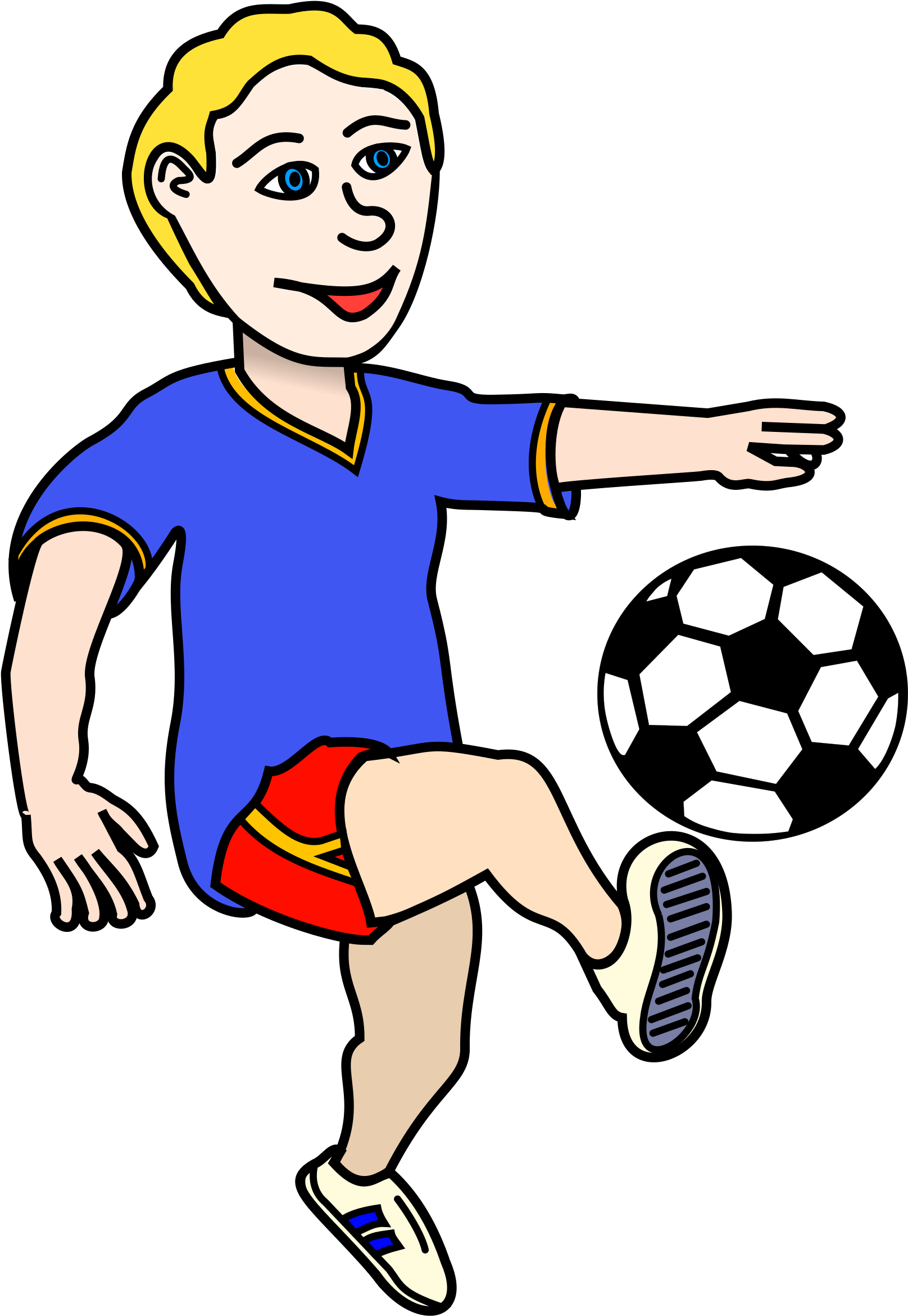 Big Image - Soccer Ball Clip Art (1800x2400)