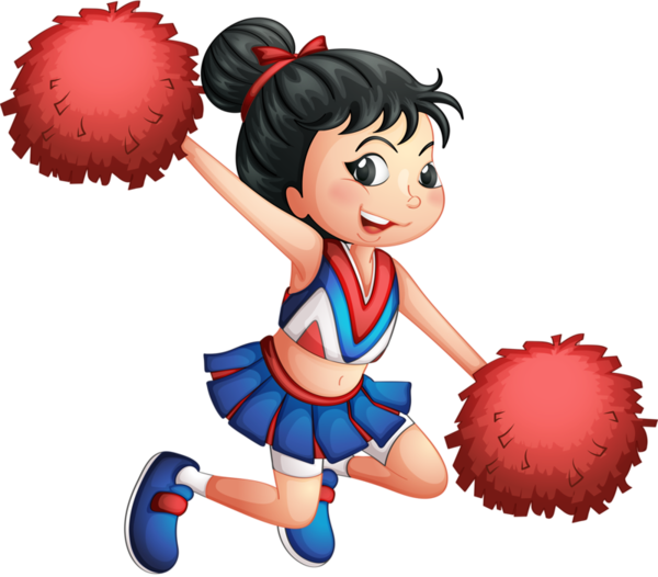 Personnages, Illustration, Individu, Personne, Gens - Cheering Squad (600x526)