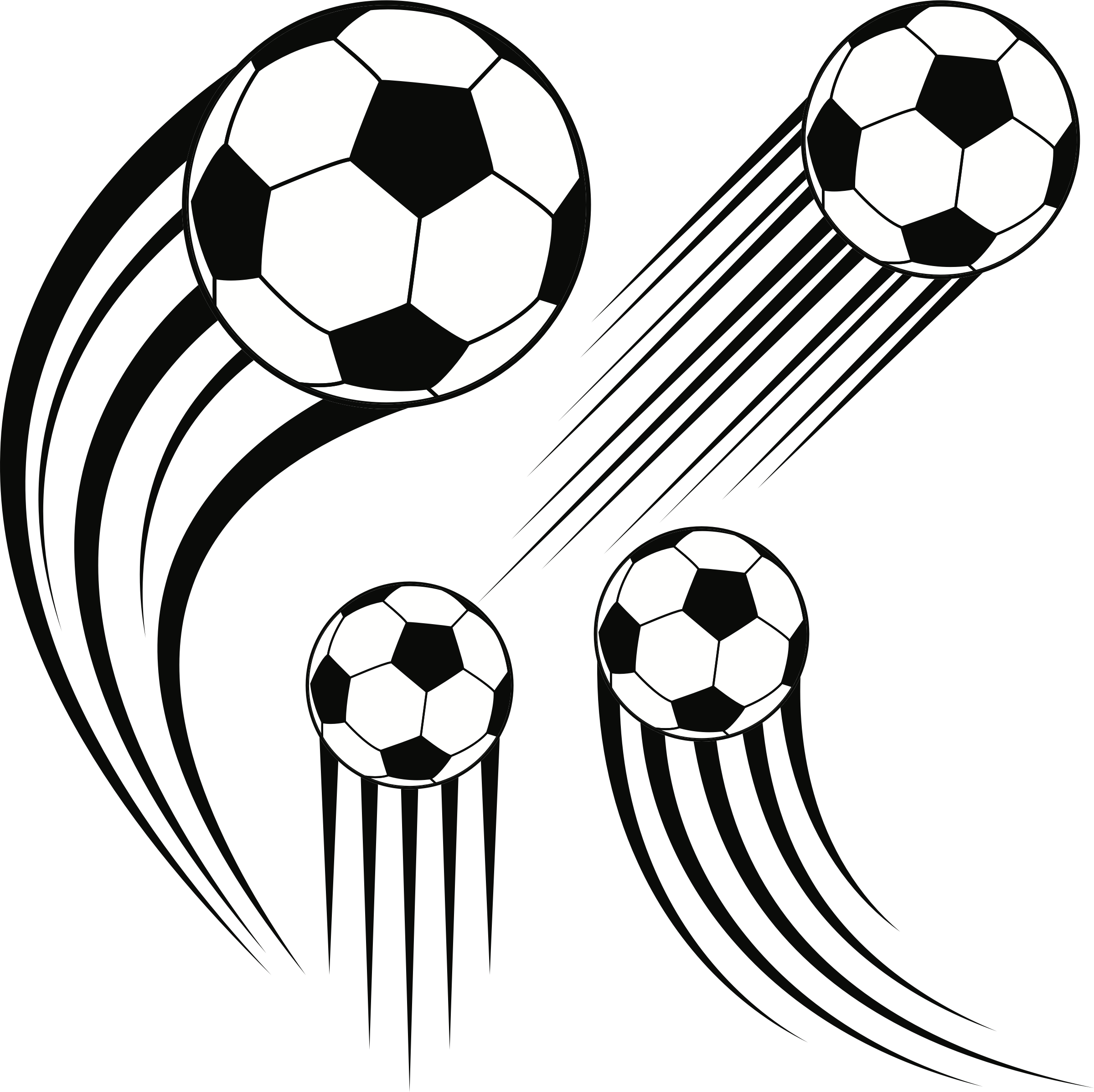 Big Image - Soccer Ball Vector Png (2400x2397)
