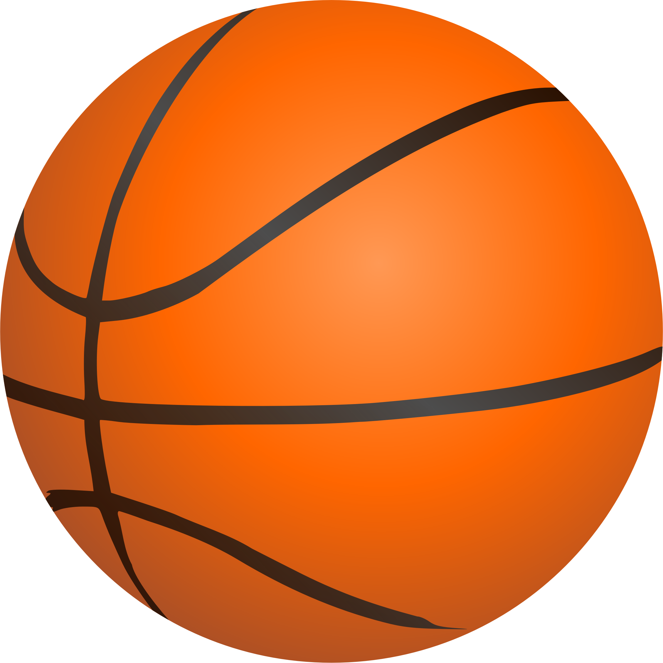 Free Fantastic Ball Wallpapers, Katharyn Maldonado - Orange Basketball Clipart (2258x2258)