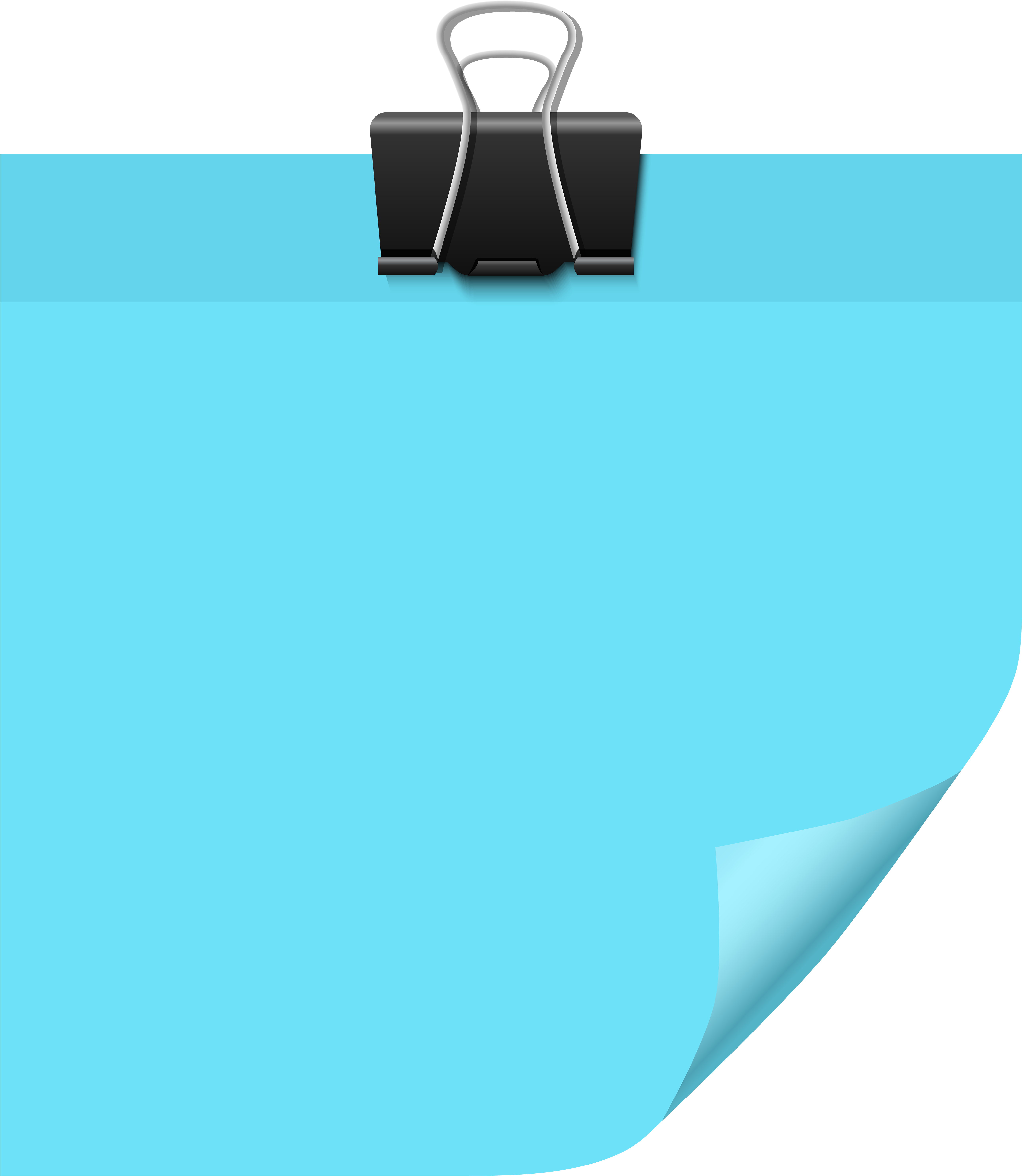 Sticky Note Blue Png Clip Art - Sticky Notes Blue (5214x6000)