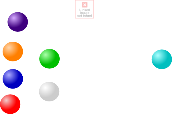 Light Blue Ball Clip Art - Small Ball Images Png (600x399)