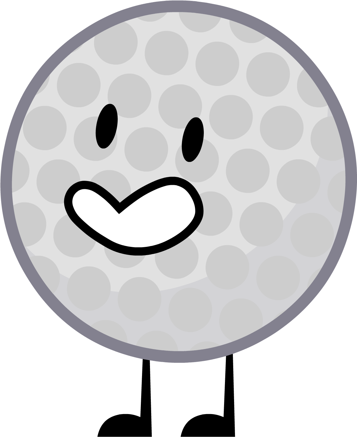 Download and share clipart about Golf Ball 1 - Golf Ball Bfdi Png