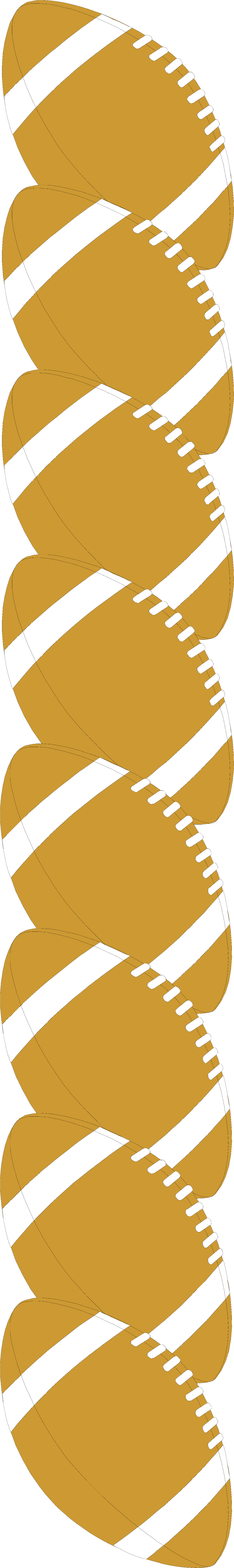 Clip Arts Related To - Free Clipart Football Border (958x6429)