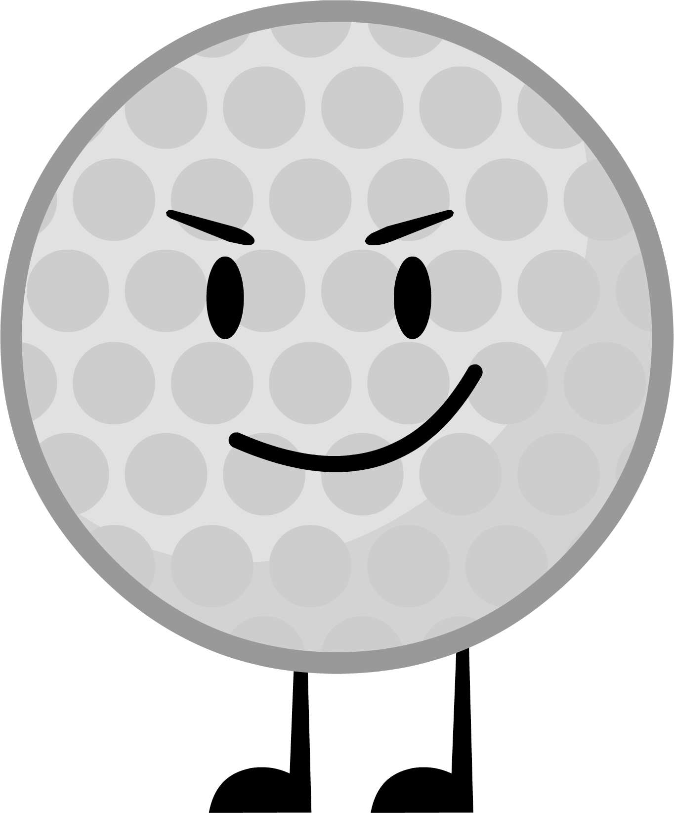 Golfball Stand Bfdia - Idfb Golf Ball (1364x1644)