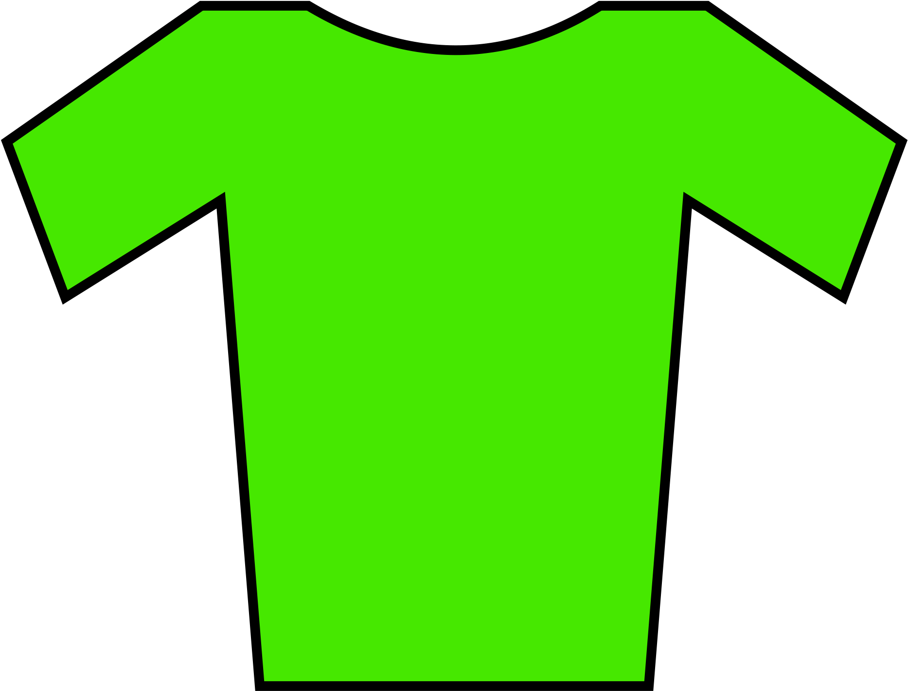 Green Jersey Png (2000x1600)