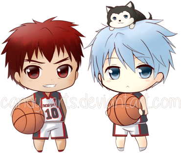 Kuroko No Basuke Chibi By Candy - Kuroko No Basket Chibi (400x406)