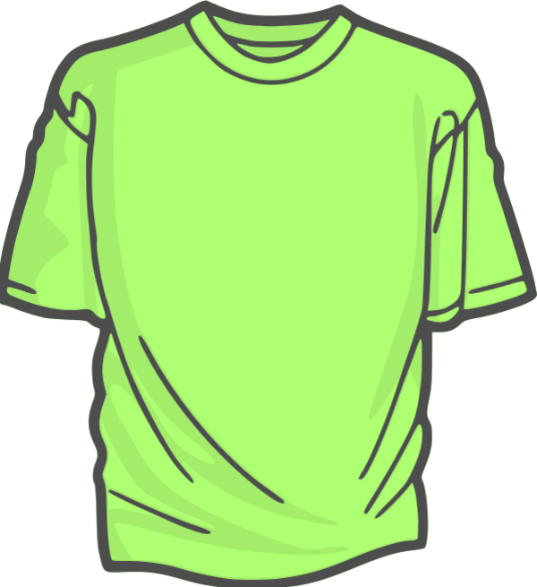 Large Digitalink Blank T Shirt Clipart - T Shirt Clip Art (600x655)