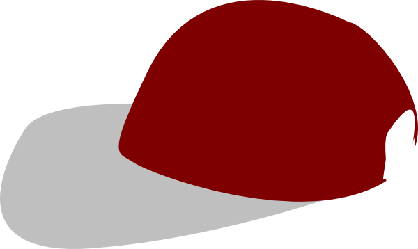 Maroon Clip Art - Snapback Clipart (600x358)