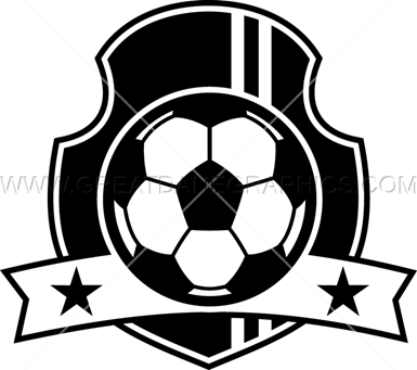 Soccer Ball Crest - Soccer Ball Crest (385x341)