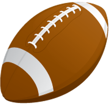Sports Balls - Kick American Football (369x399)