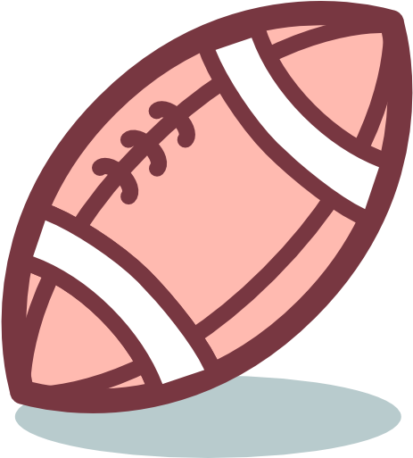 Rugby Football Clip Art - Rugby Union (512x512)