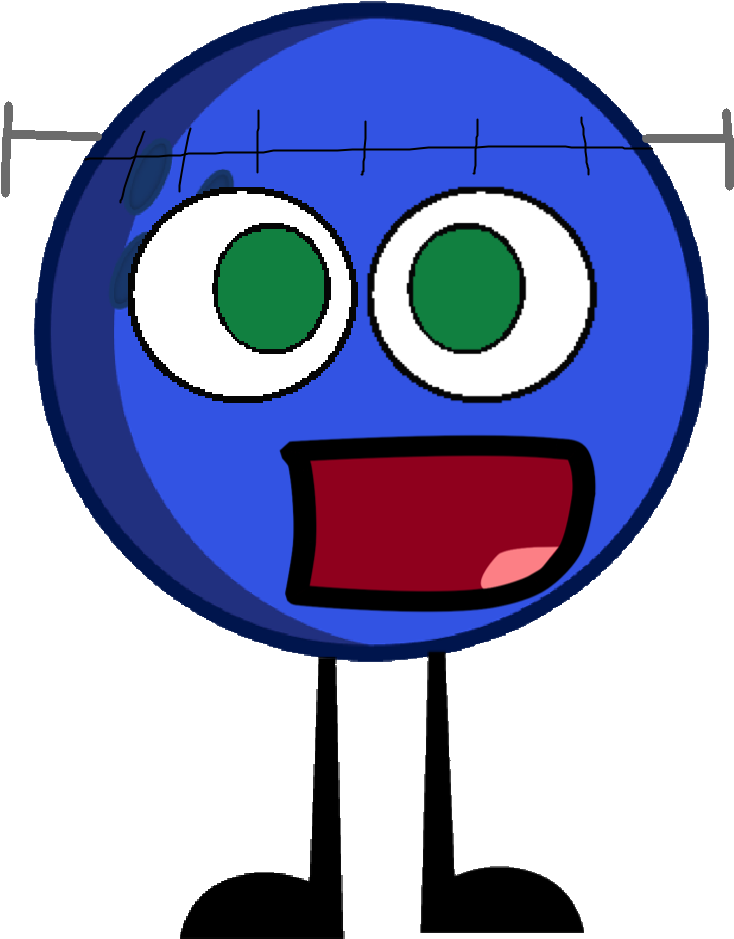 Bowling Ball As A Frankenstein Vector By Thedrksiren - Object Land Bowling Ball (831x971)