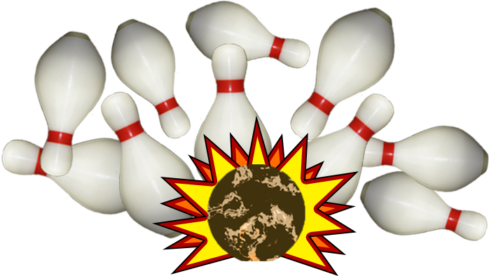 Bowlingball 10pins - Ten-pin Bowling (732x405)