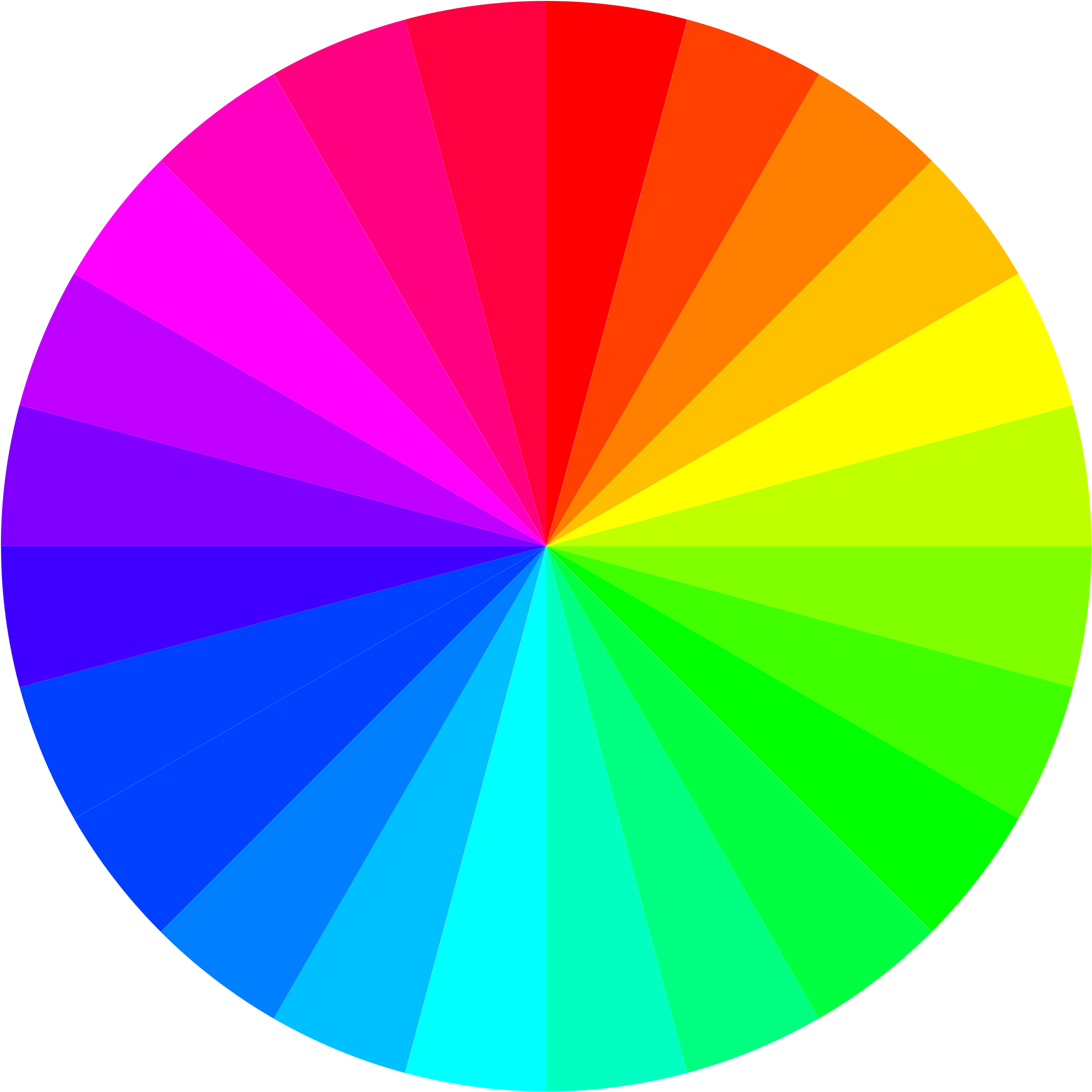 Big Image - Color Wheel Transparent Background (2400x2400)