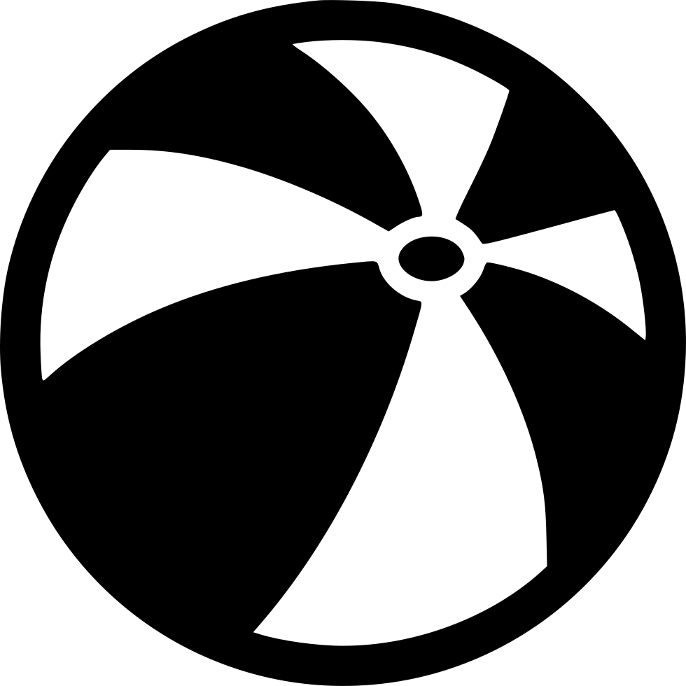 Beach Ball Comments - Free Beach Ball Svg (980x980)