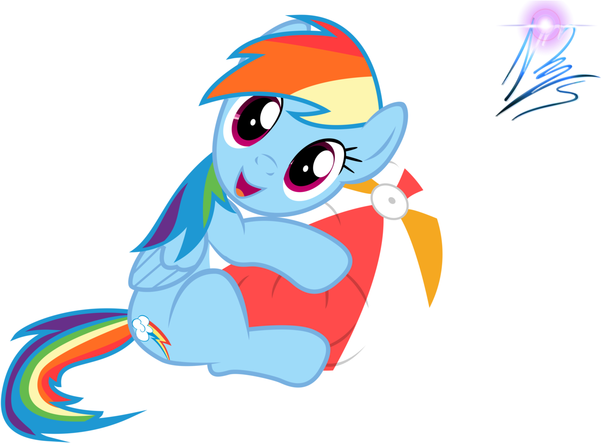 Nightmaremoons, Ball, Beach Ball, Cute, Dashabetes, - Rainbow Dash And Fluttershy (1280x960)