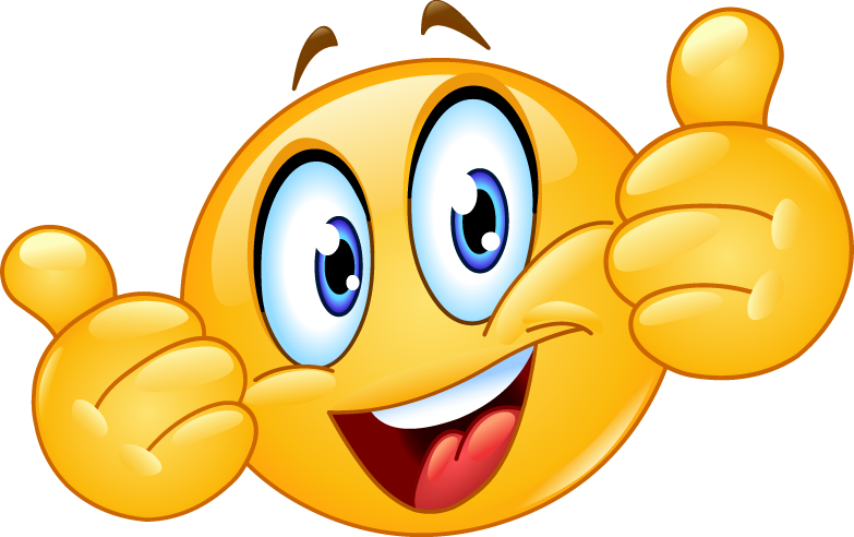 Smiley Png - Thumbs Up Emoji Png (783x492)