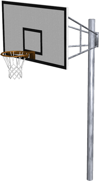 Basketball Champions League Backboard Canestro Clip - Streetball (900x900)