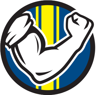 Muscle Mania - Hot Wheels Muscle Mania Logo (406x330)