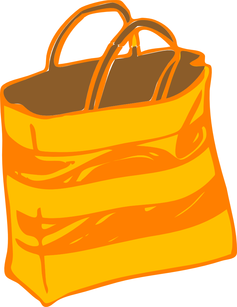 Onlinelabels Clip Art - Shopping Bag Clip Art (771x1000)