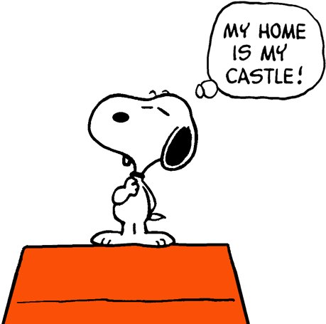 My Home Is My Castle By Bradsnoopy97 - Peanuts (480x460)