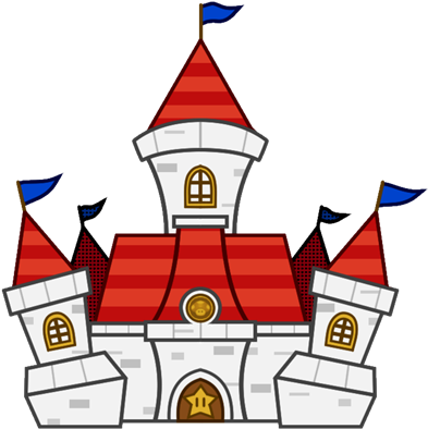 Peach Castle Pmrp - Paper Mario Peach's Castle (420x420)