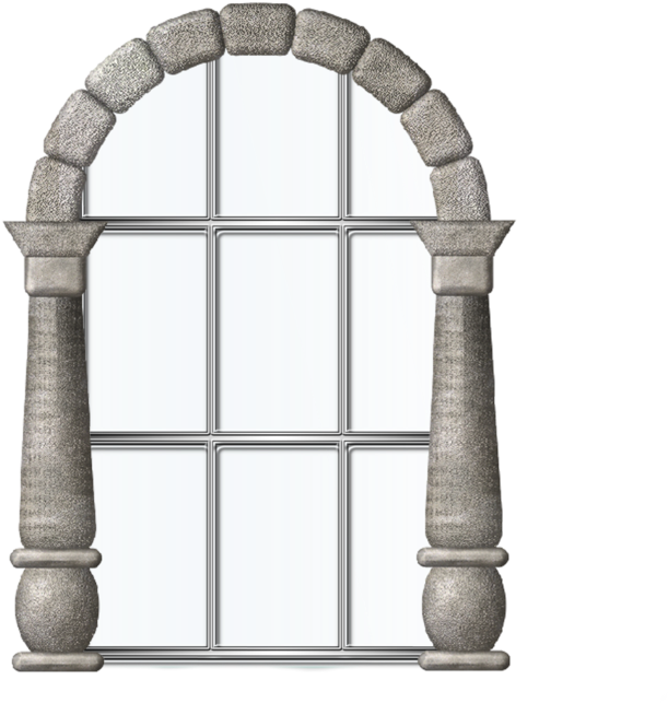 Download Png Window Free - Castle Window Transparent (900x656)