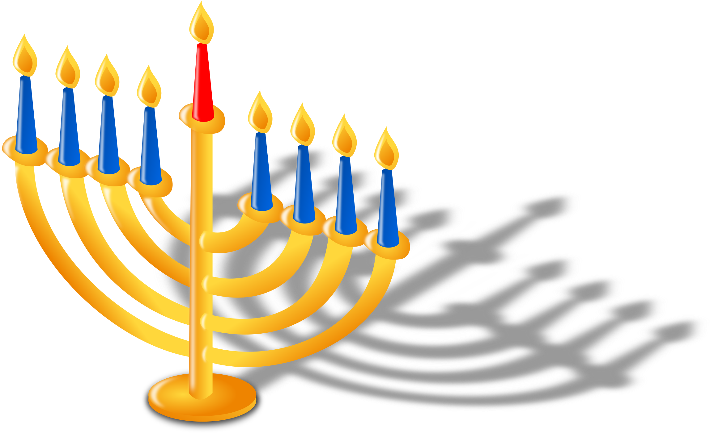 Menorah Clip Art - Menorah Clipart Png (800x480)