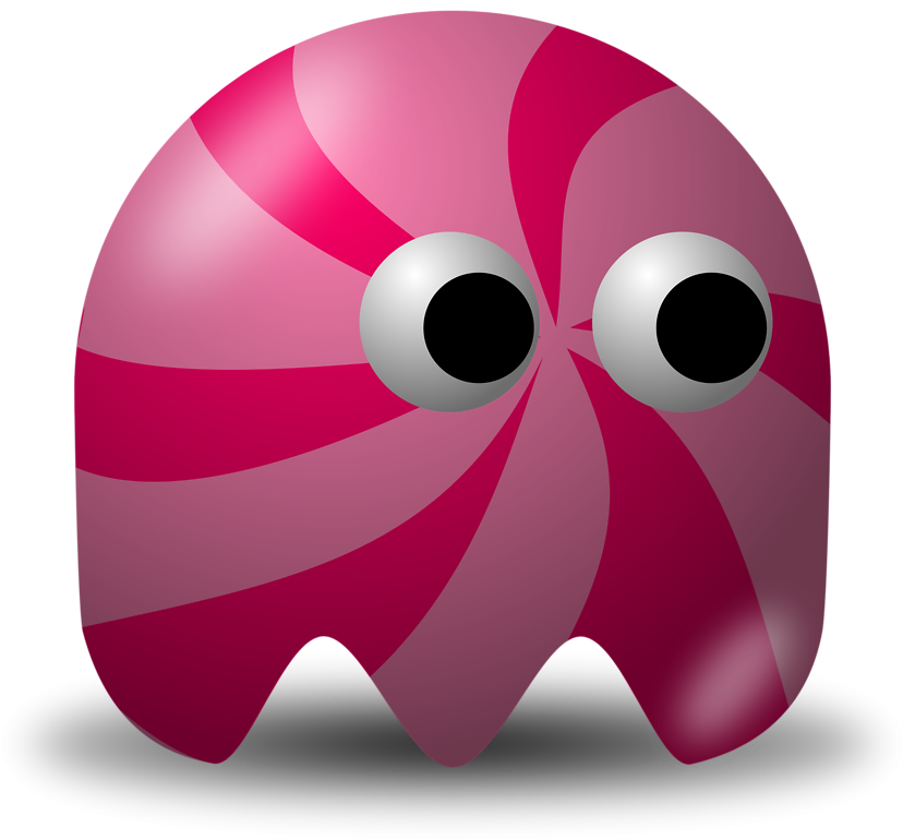 Colouful Clipart Ghost - Candy Clip Art (958x958)