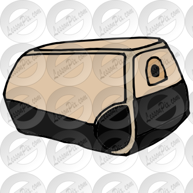 Pencil Sharpener Picture - Illustration (380x380)