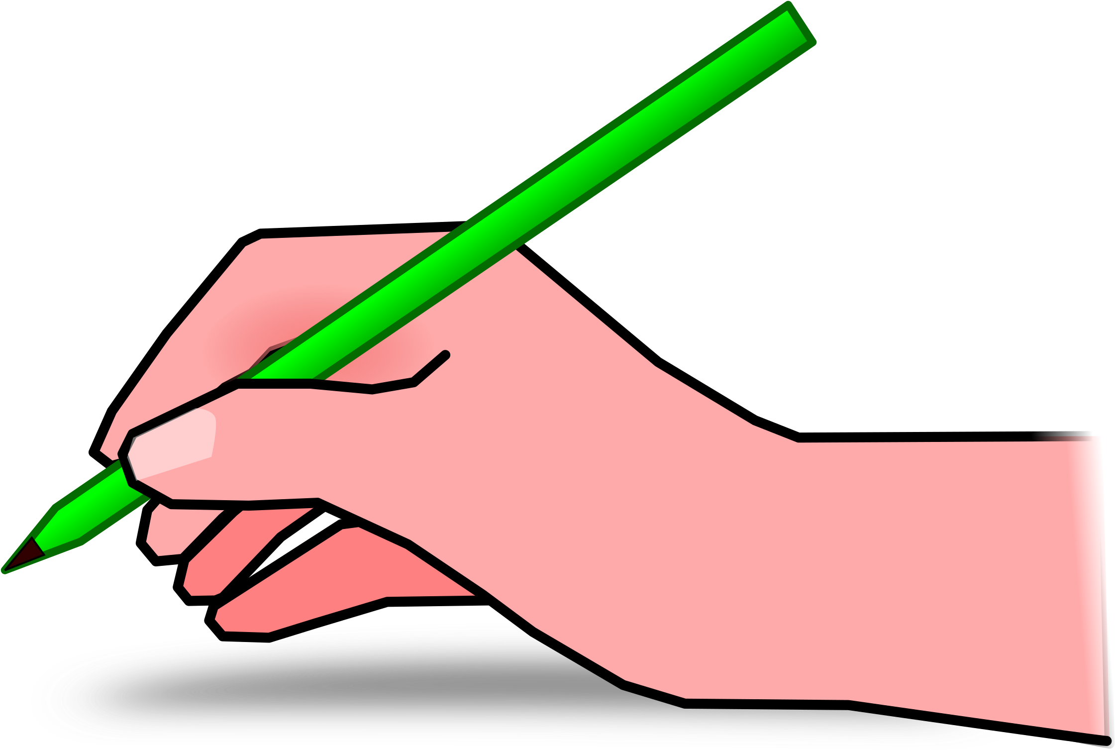 Big Image - Pencil Hand (2400x1664)