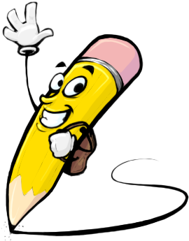 Pencil Man By Kloudfish - Cartoon Pencil Clipart Png (400x400)
